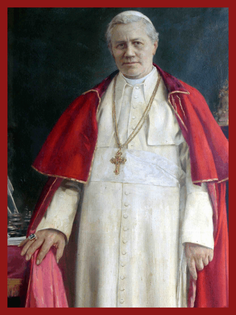 Pope St. Pius X by Frances Alice Forbes
