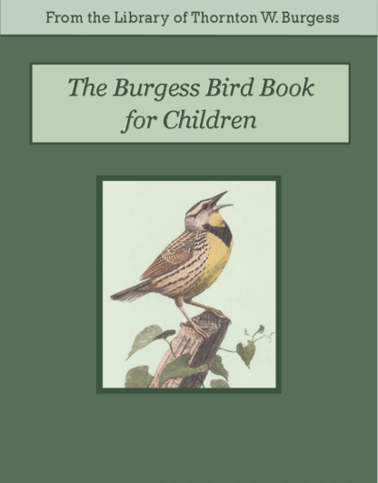 The Burgess Bird Book for Children Audiobook by Thornton W. Burgess